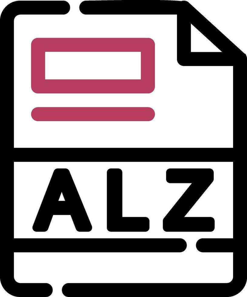 alz kreativ Symbol Design vektor