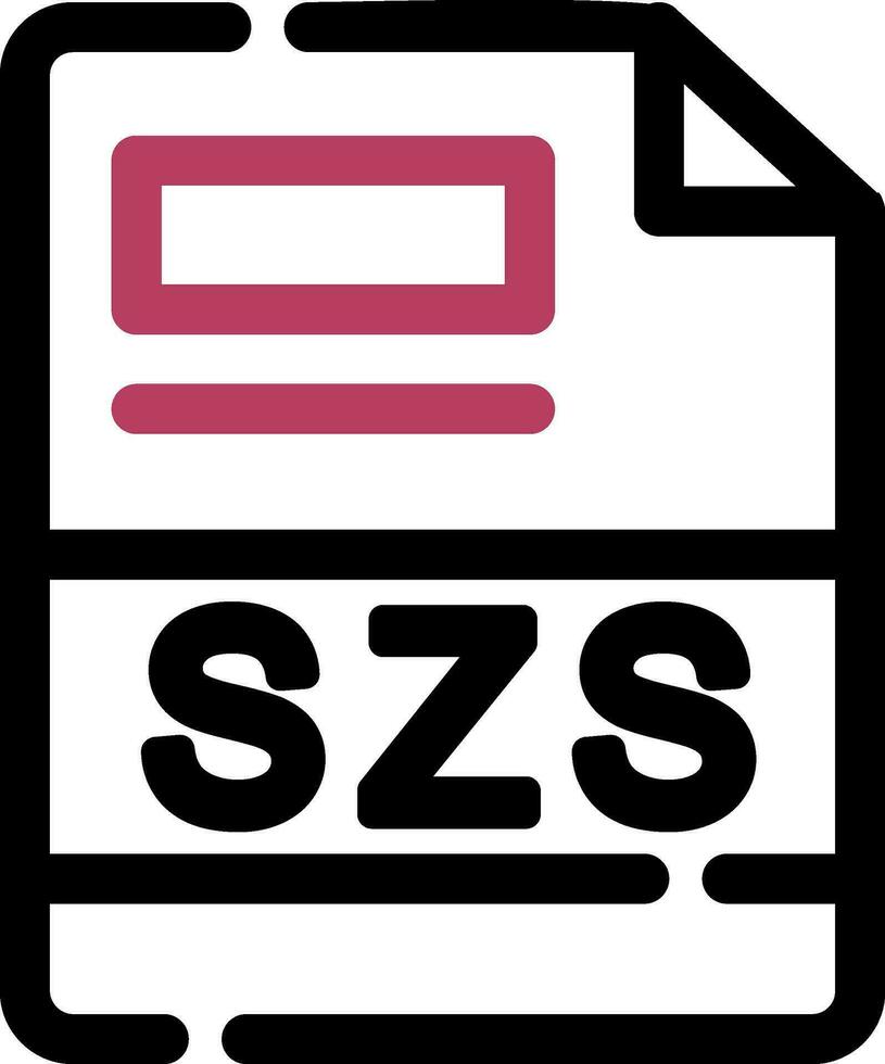 szs kreativ Symbol Design vektor