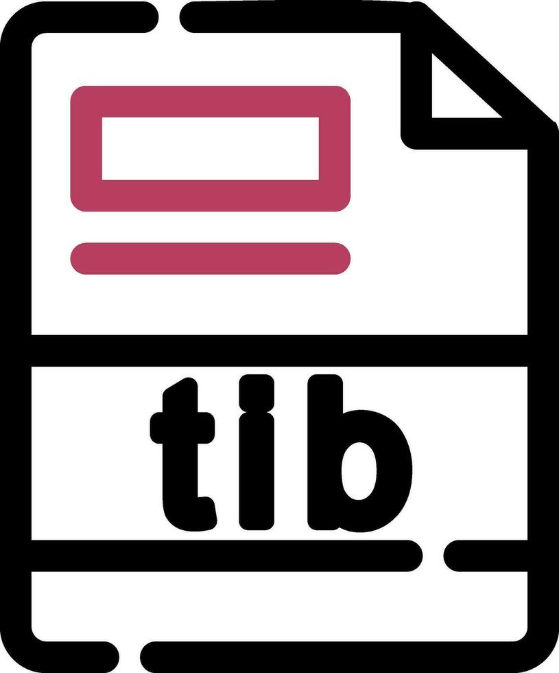 Tib kreativ Symbol Design vektor