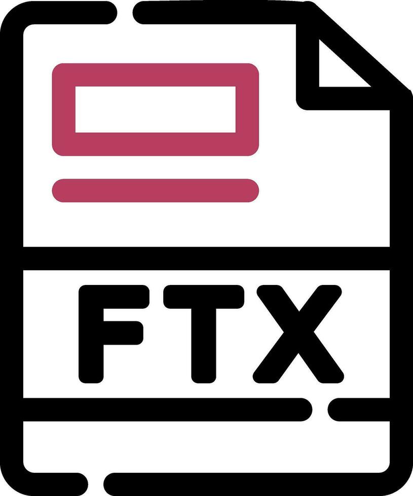 ftx kreativ Symbol Design vektor