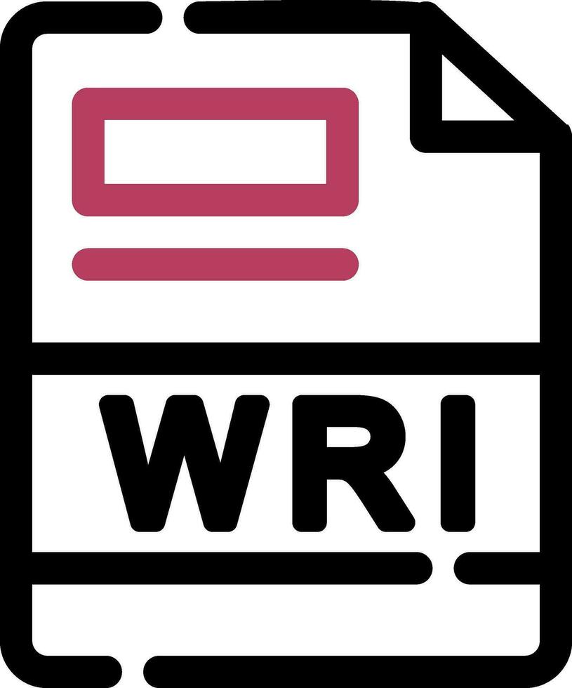 wri kreativ Symbol Design vektor