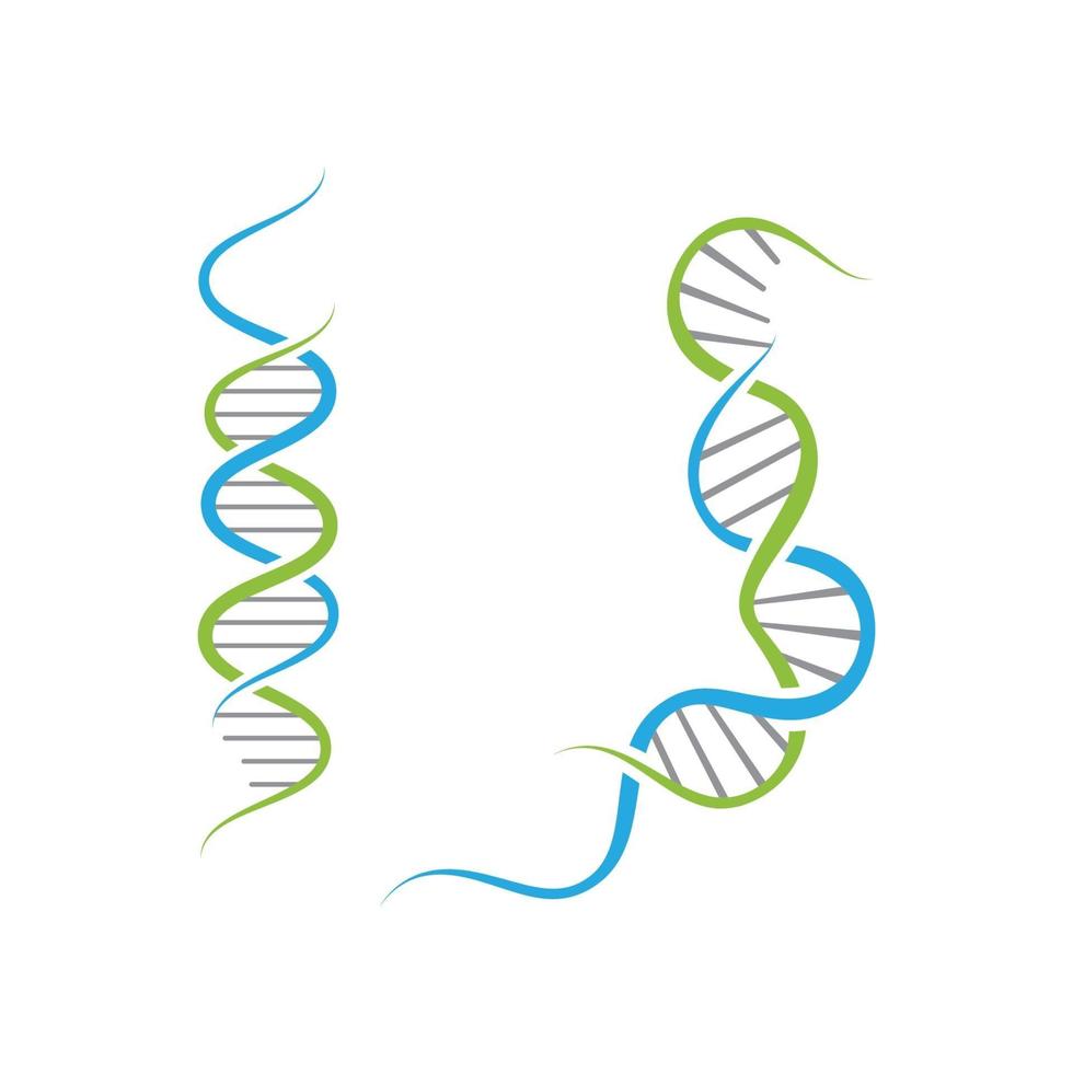 medizinische DNA-Vektor-Icon-Design-Illustration vektor