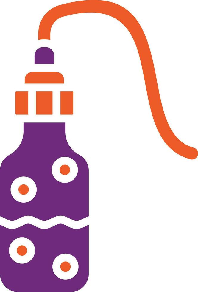 Waschflasche Vektor Icon Design Illustration