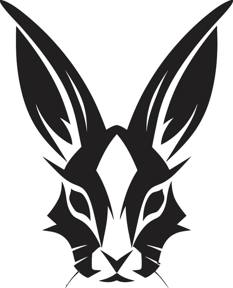 schwarz Hase Vektor Logo ein minimalistisch und elegant Logo zum Ihre schwarz Hase Vektor Logo ein auffällig und stilvoll Logo zum Ihre Marke