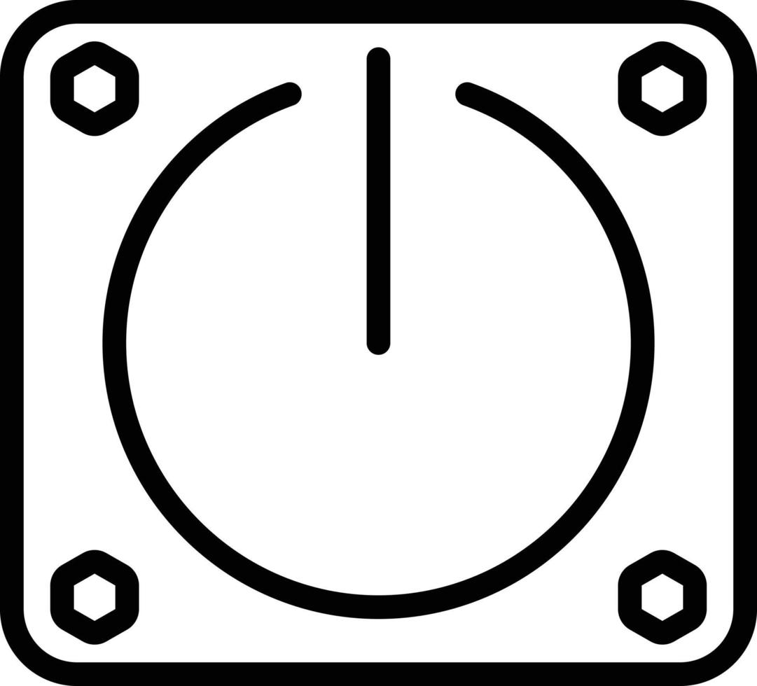 Liniensymbol für aus vektor