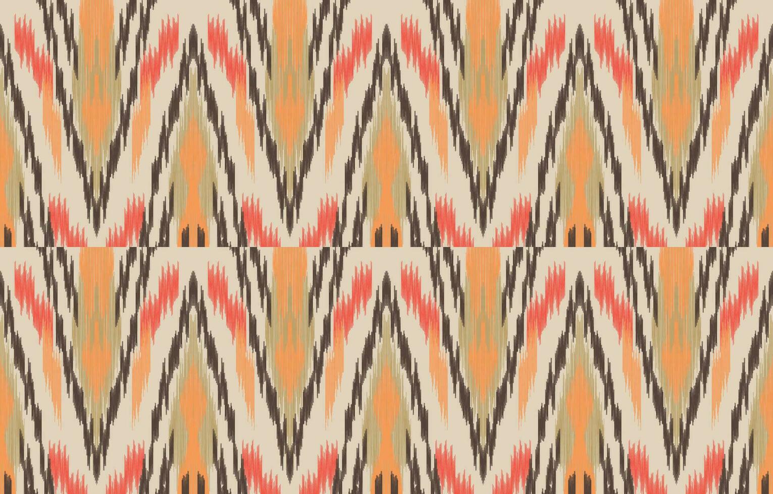 etnisk abstrakt ikat konst. aztec prydnad skriva ut. geometrisk etnisk mönster sömlös Färg orientalisk. design för bakgrund ,ridå, matta, tapet, Kläder, omslag, batik, vektor illustration.