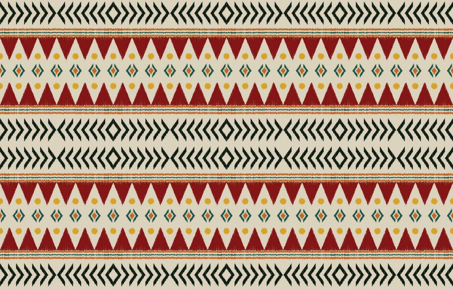 etnisk abstrakt ikat konst. aztec prydnad skriva ut. geometrisk etnisk mönster sömlös Färg orientalisk. design för bakgrund ,ridå, matta, tapet, Kläder, omslag, batik, vektor illustration.