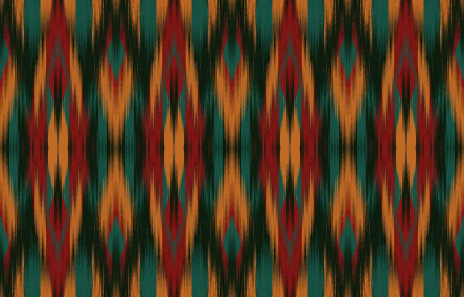 ethnisch abstrakt Ikat Kunst. aztekisch Ornament drucken. geometrisch ethnisch Muster nahtlos Farbe orientalisch. Design zum Hintergrund ,Vorhang, Teppich, Hintergrund, Kleidung, Verpackung, Batik, Vektor Illustration.