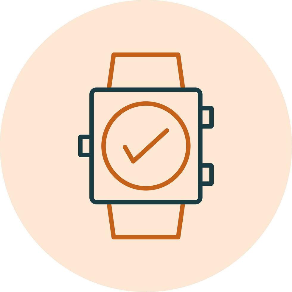 Smartwatch-Vektorsymbol vektor