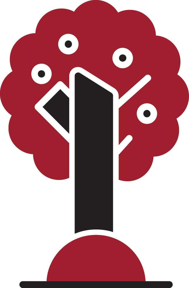 Olive Baum Vektor Symbol