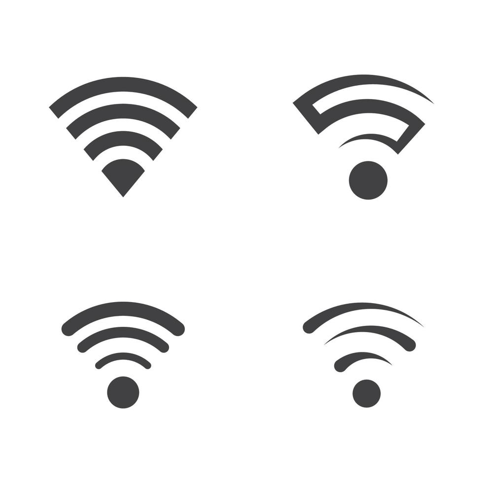 Signal-WLAN-Illustrationsdesign vektor