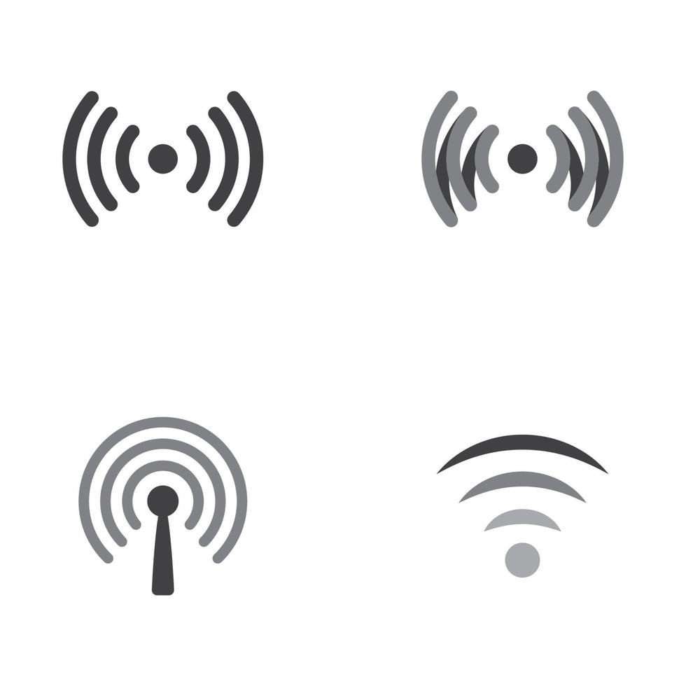 Signal-WLAN-Illustrationsdesign vektor