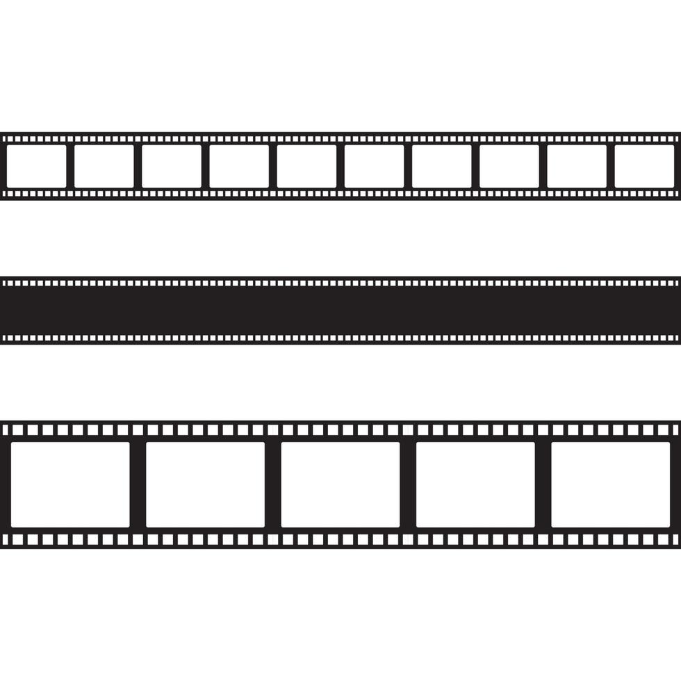 abstrakt film ikon vektorillustration vektor