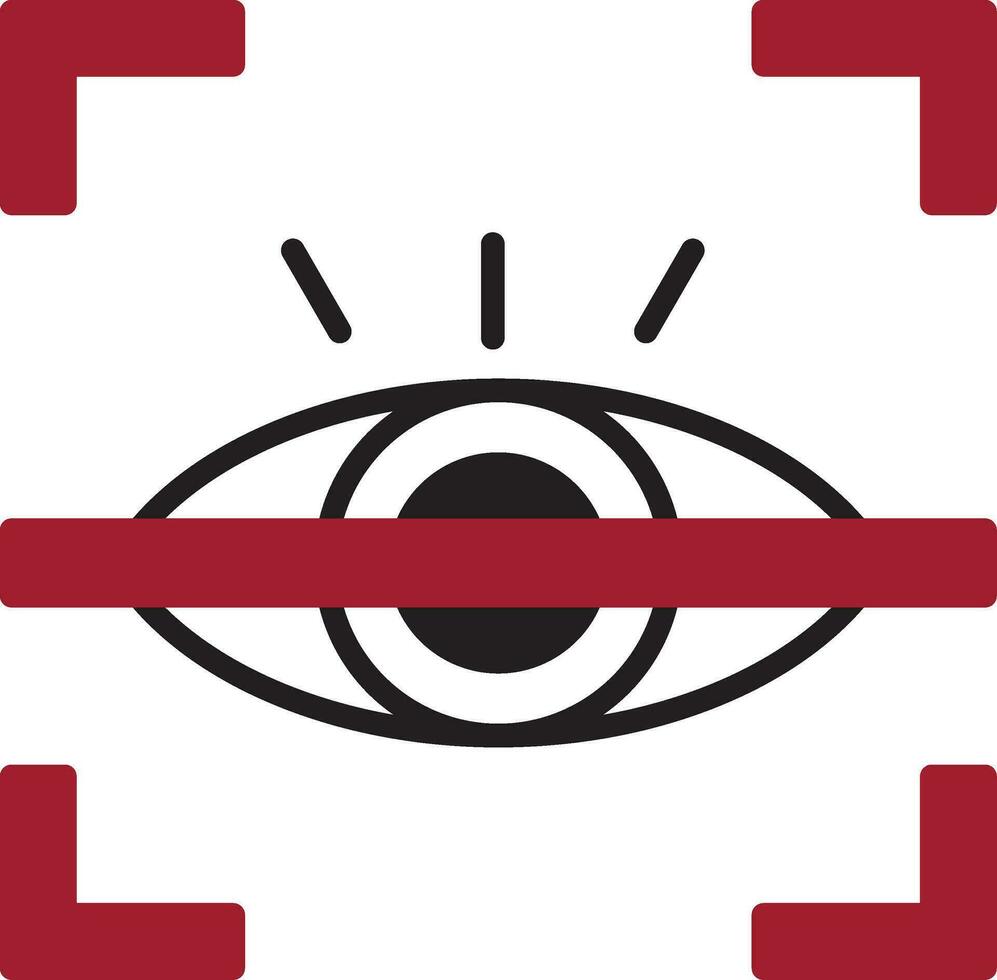 Auge-Vektor-Symbol vektor