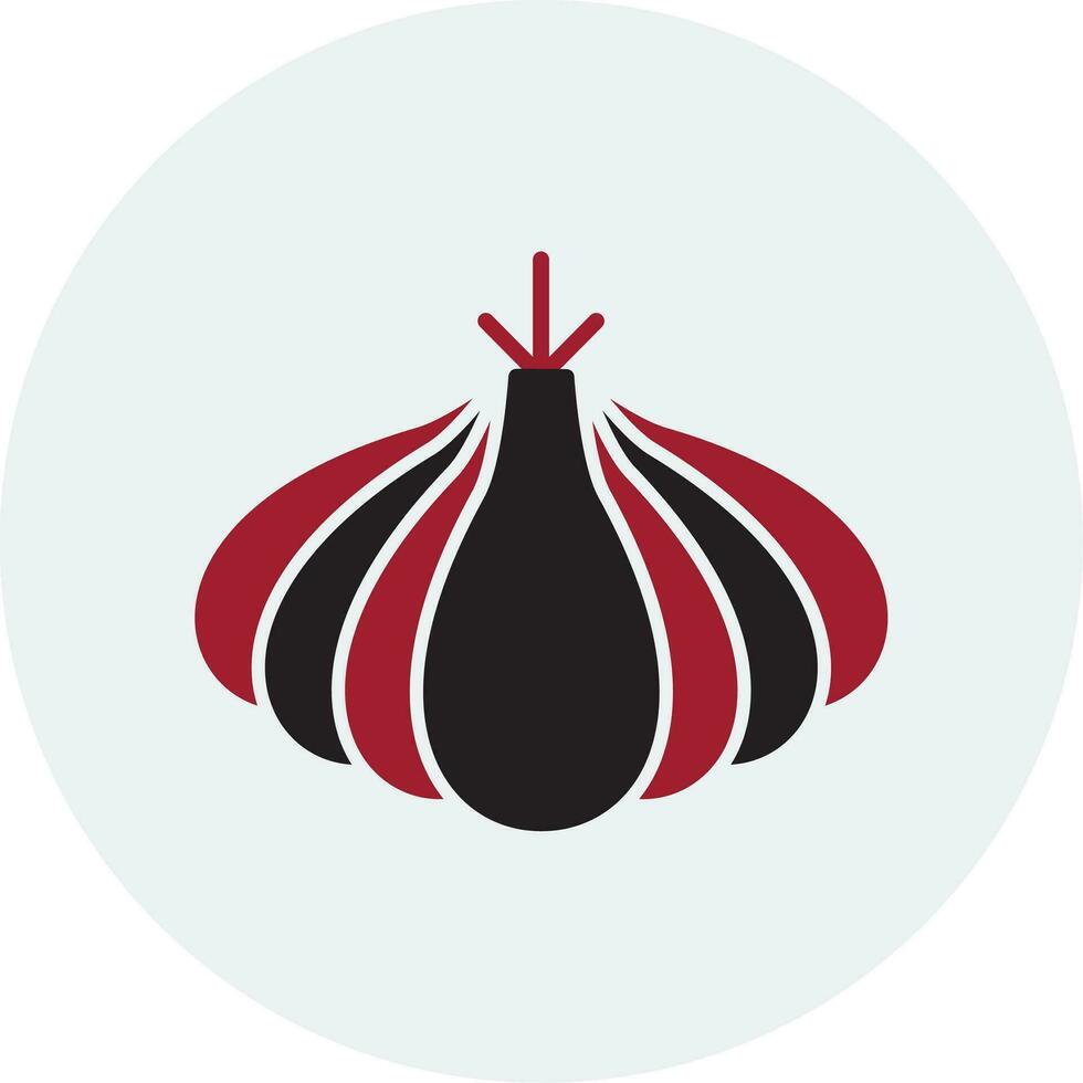 Knoblauch-Vektor-Symbol vektor