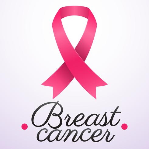 Bröstcancer medvetenhet Vector bakgrund