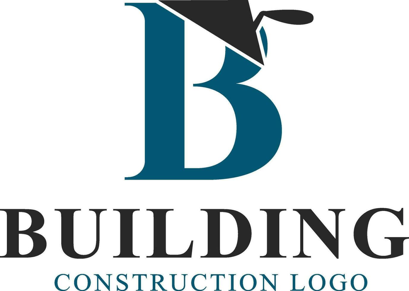 Gebäude Konstruktion Logo vektor