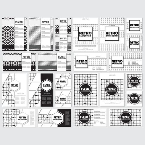 Alte Retro- Weinlesearthintergrund Design-Schablone vektor