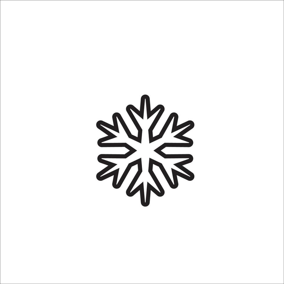 Schnee Symbol Vektor