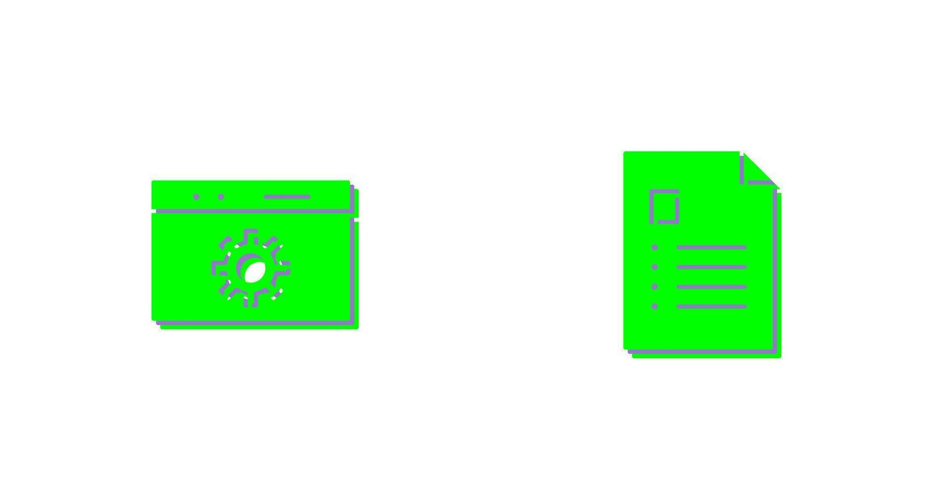 Analytik und Netz Optimierung Symbol vektor