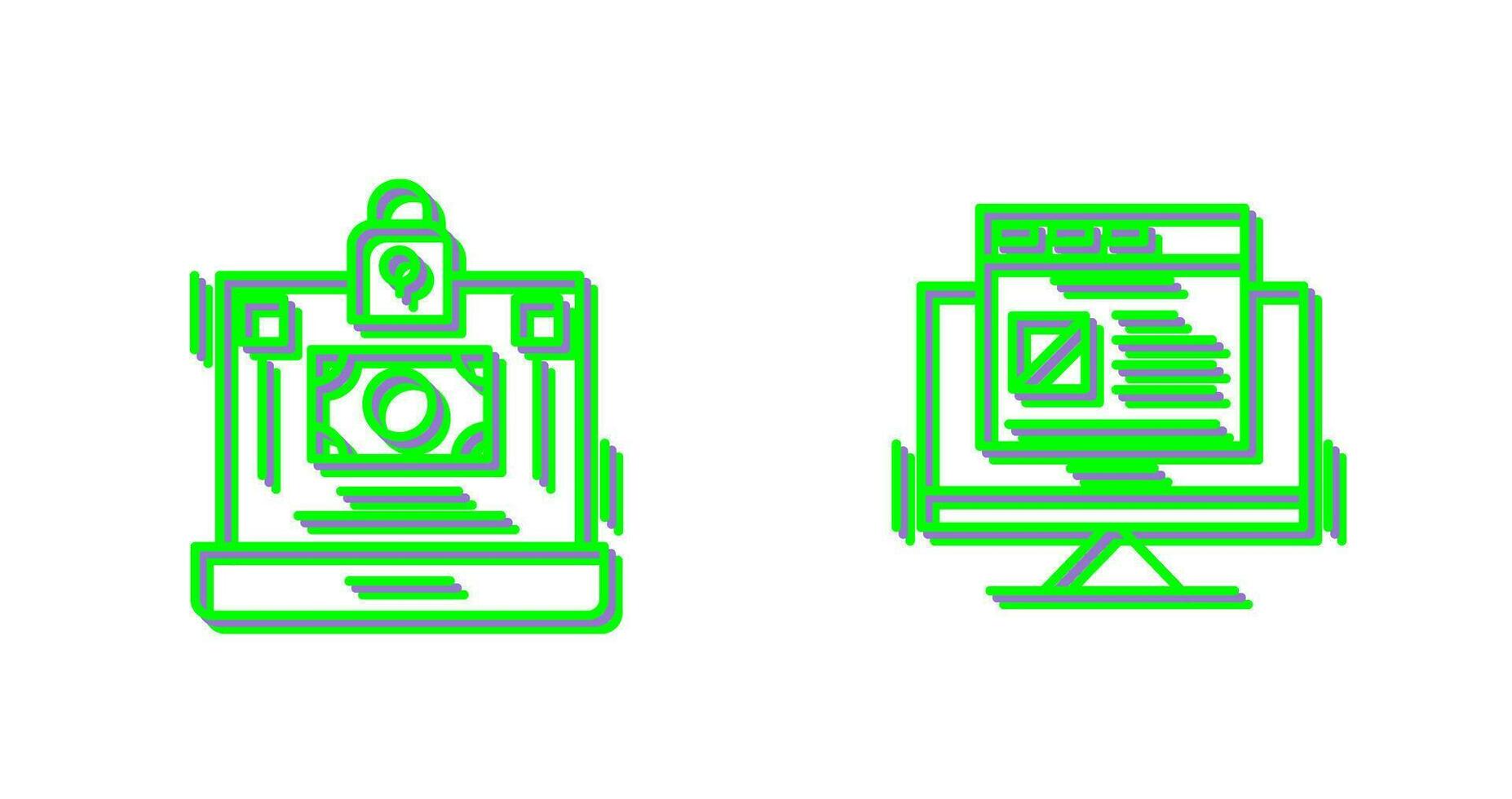 sichern Zahlung und Kauf Symbol vektor