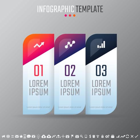 Infographics Design Mall vektor