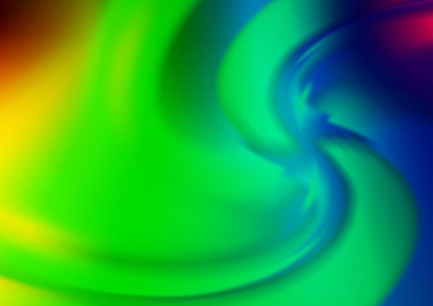 ljus mångfärgad, regnbåge vektor mall med bubbla former.