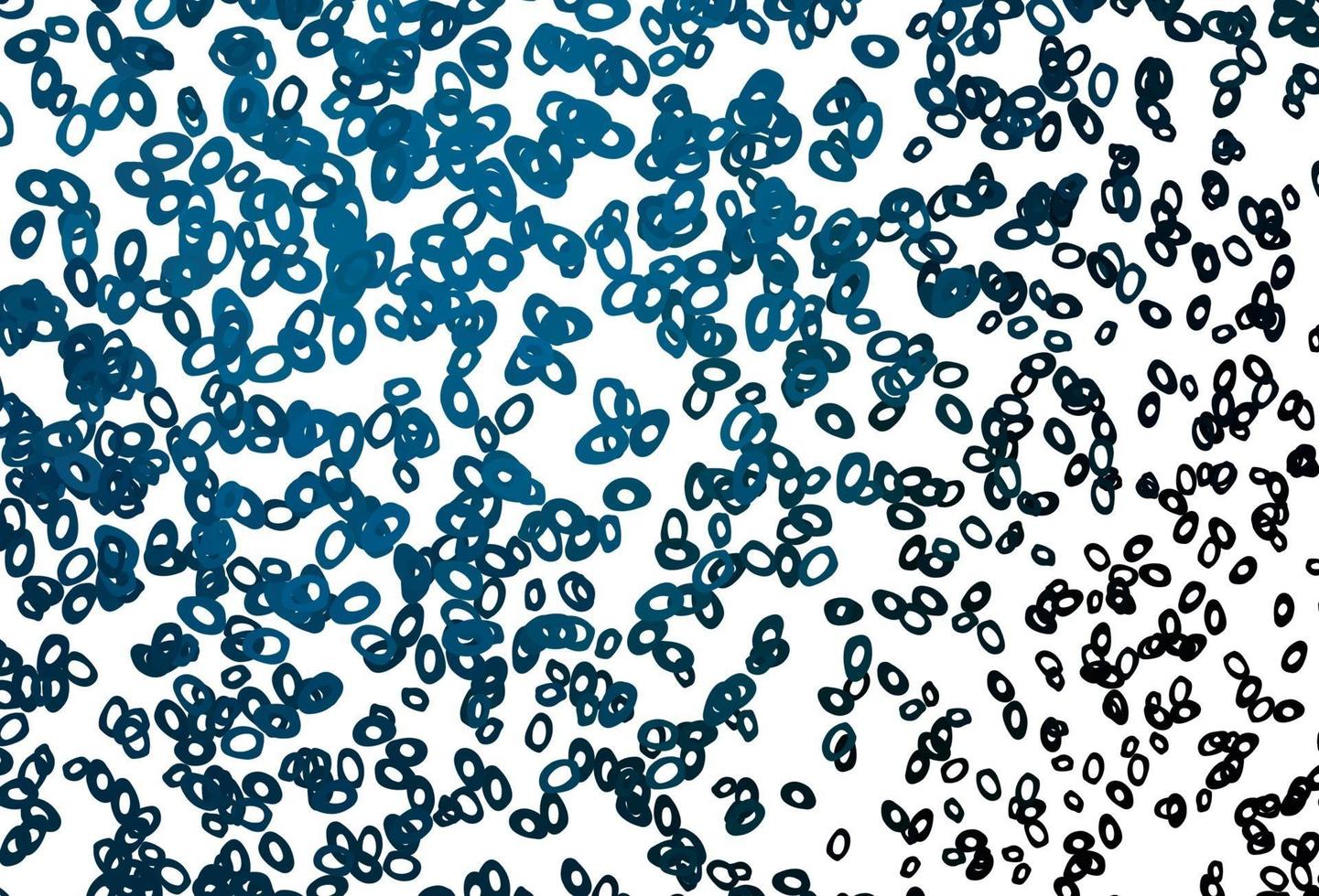mörkblå vektor bakgrund med prickar.