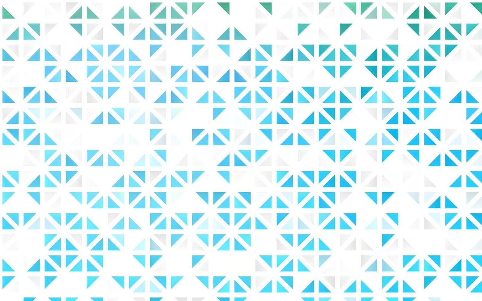 ljusblå vektor sömlös bakgrund med linjer, trianglar.
