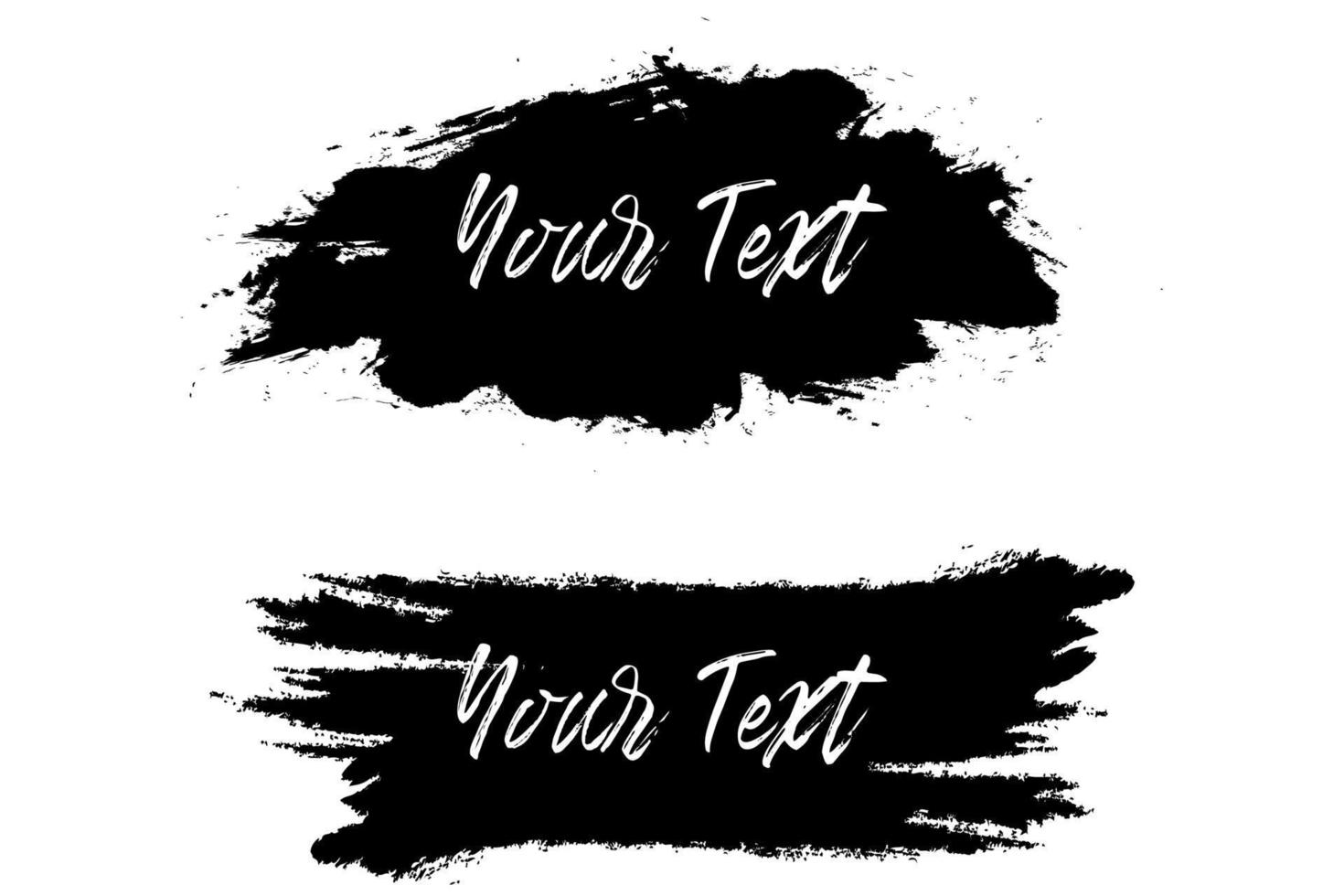 schwarz lackierter abstrakter Grunge-Hintergrund vektor