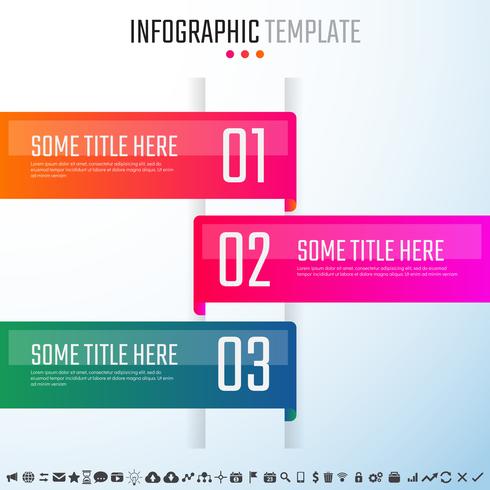 Infografiken-Designvorlage vektor