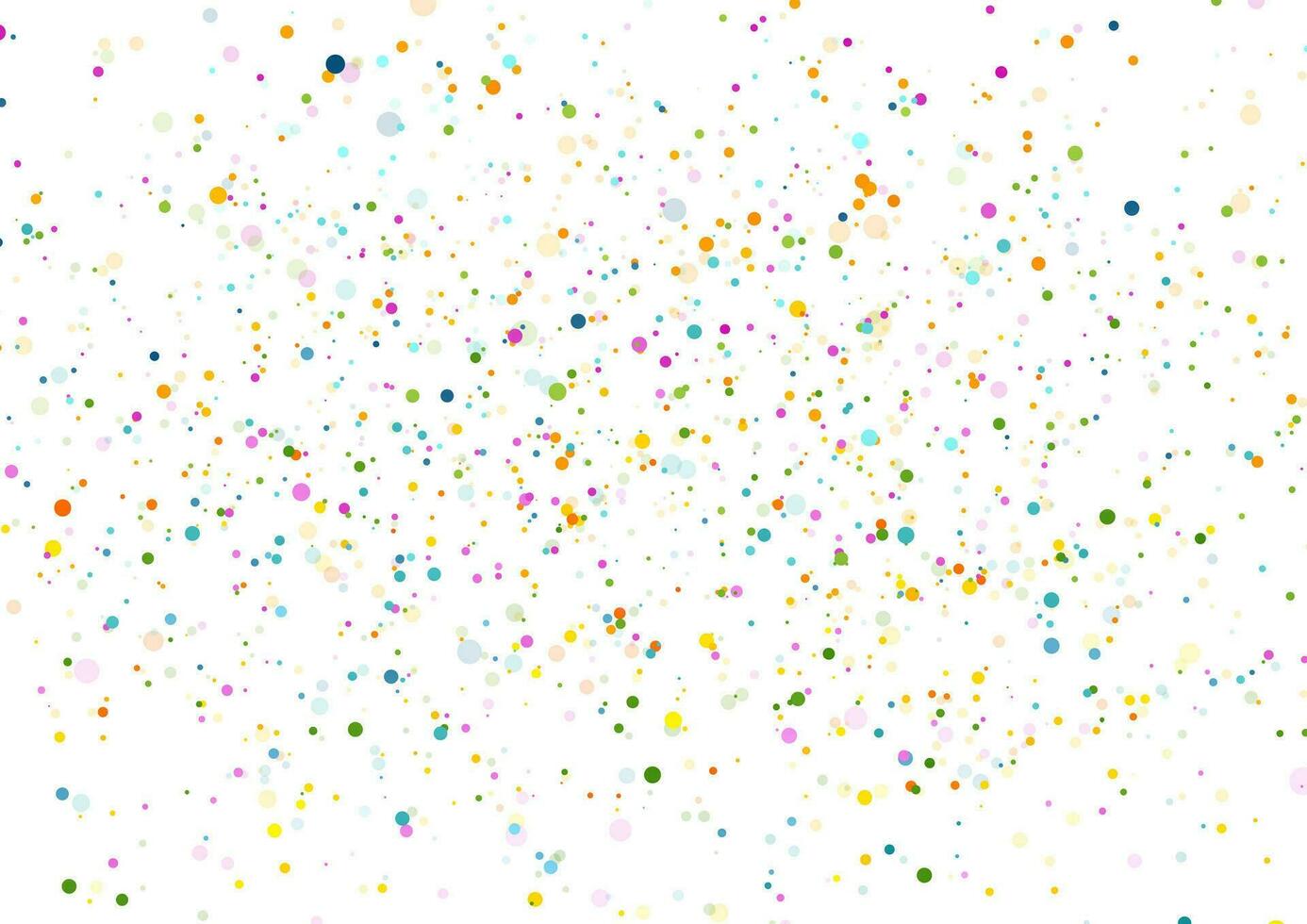 mehrfarbig Punkte Partikel abstrakt Hintergrund vektor