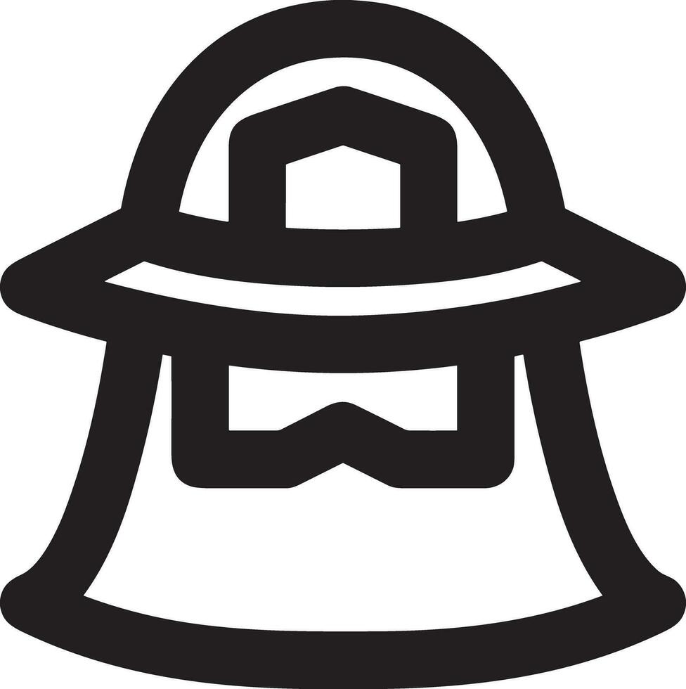 Sicherheit Helm Symbol Symbol Bild Vektor. Illustration von das Kopf Schutz industriell Ingenieur Arbeiter Design Bild vektor