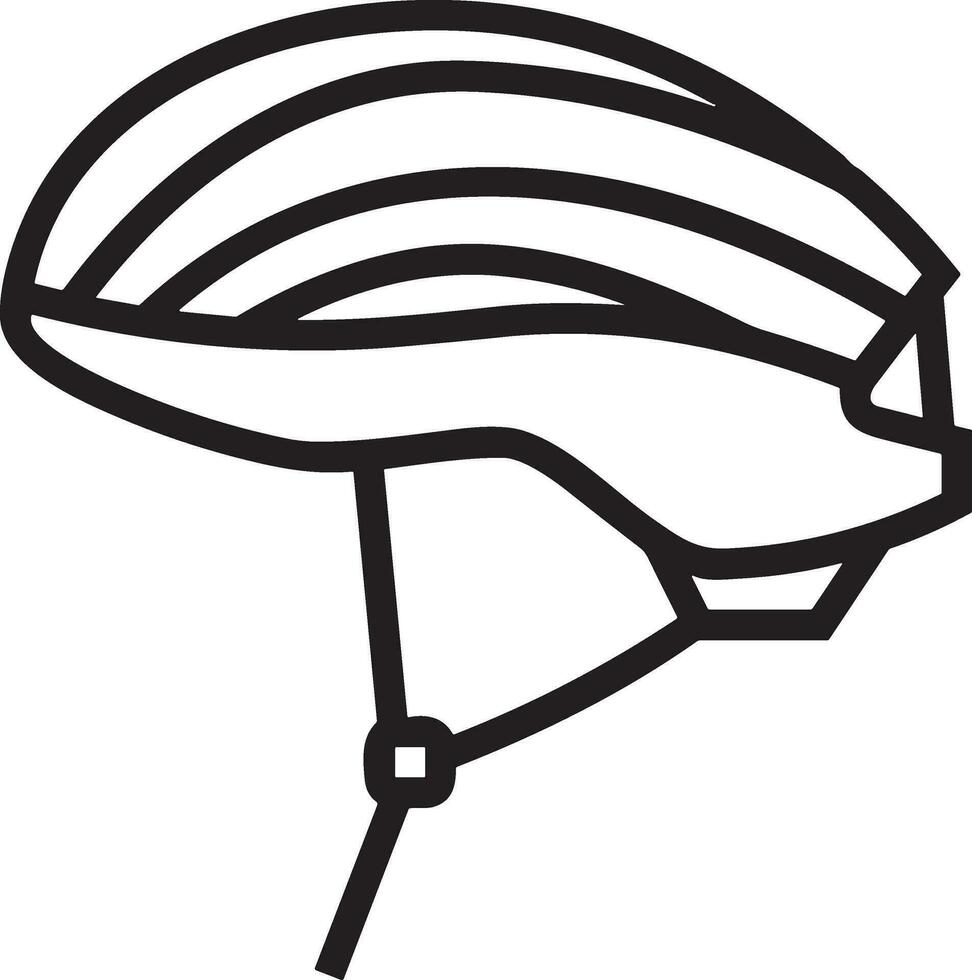 Sicherheit Helm Symbol Symbol Bild Vektor. Illustration von das Kopf Schutz industriell Ingenieur Arbeiter Design Bild vektor