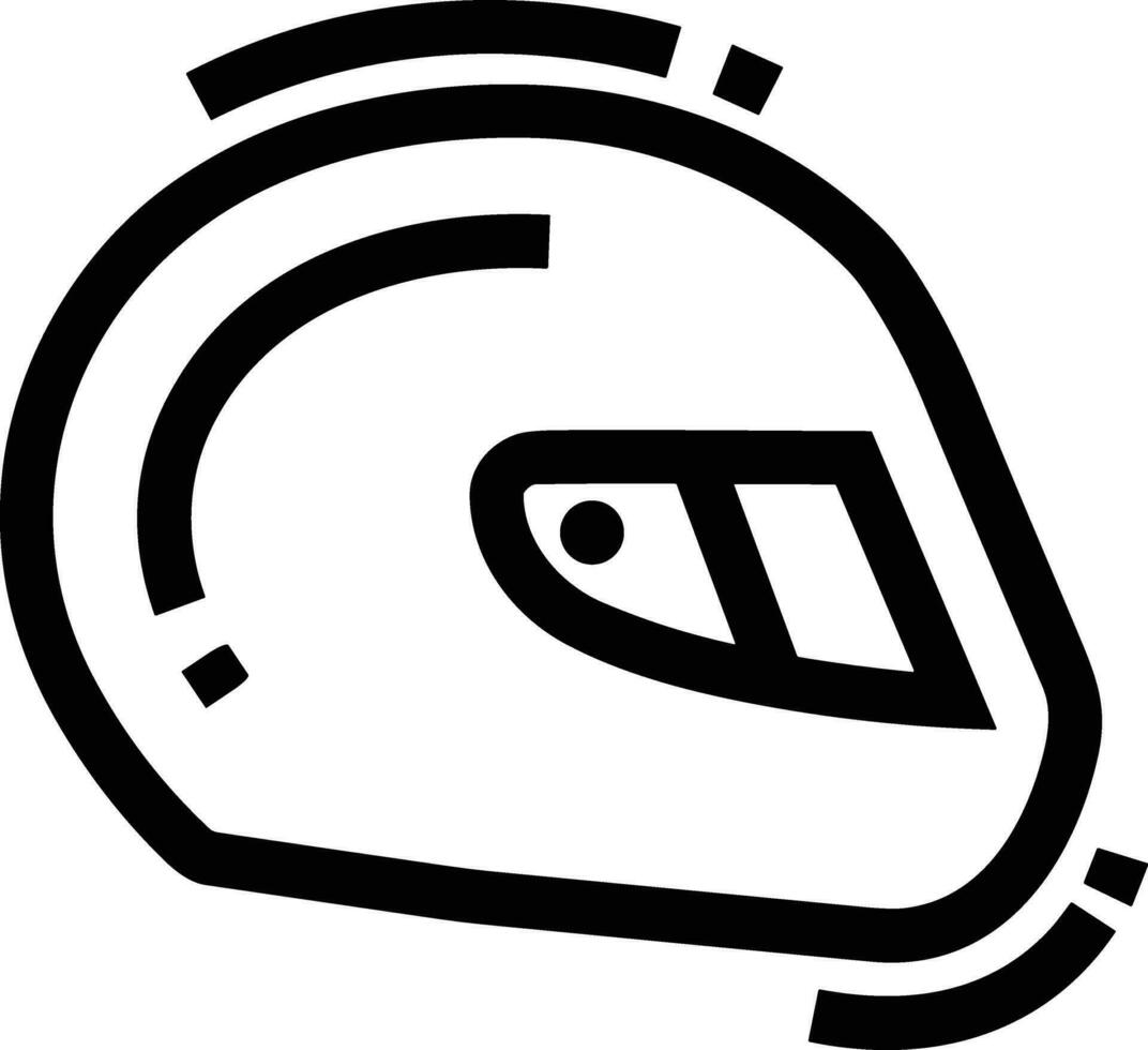 Sicherheit Helm Symbol Symbol Bild Vektor. Illustration von das Kopf Schutz industriell Ingenieur Arbeiter Design Bild vektor