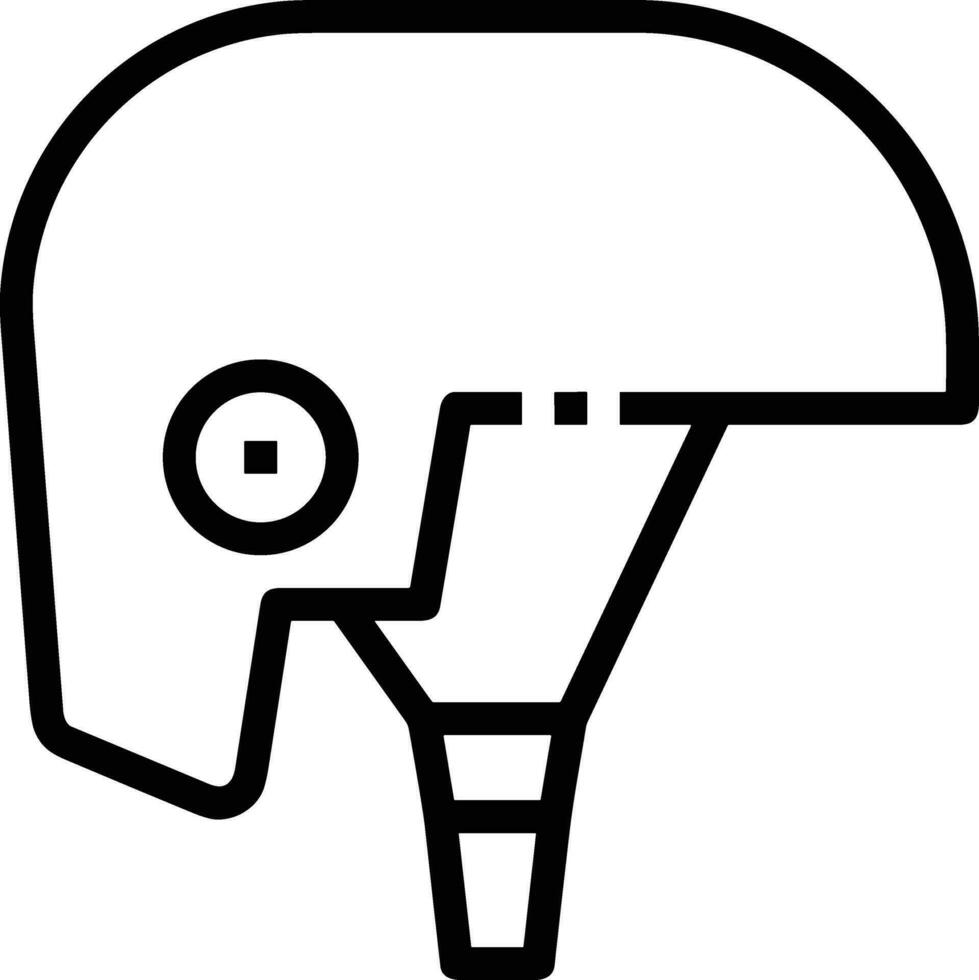 Sicherheit Helm Symbol Symbol Bild Vektor. Illustration von das Kopf Schutz industriell Ingenieur Arbeiter Design Bild vektor