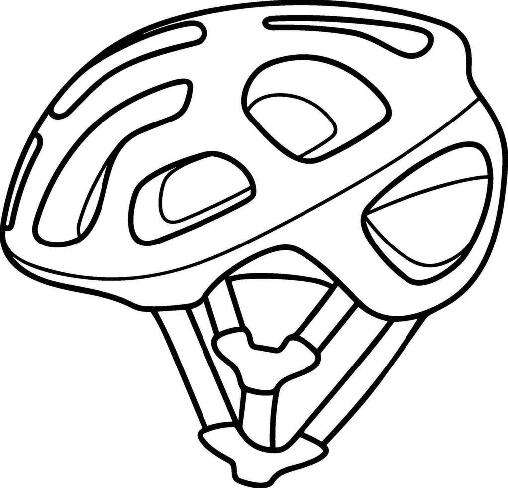 Sicherheit Helm Symbol Symbol Bild Vektor. Illustration von das Kopf Schutz industriell Ingenieur Arbeiter Design Bild vektor