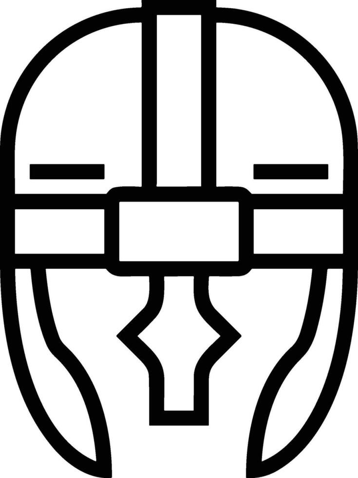 Sicherheit Helm Symbol Symbol Bild Vektor. Illustration von das Kopf Schutz industriell Ingenieur Arbeiter Design Bild vektor