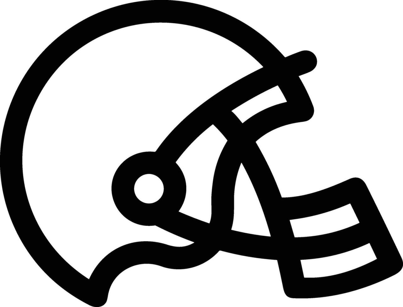 Sicherheit Helm Symbol Symbol Bild Vektor. Illustration von das Kopf Schutz industriell Ingenieur Arbeiter Design Bild vektor