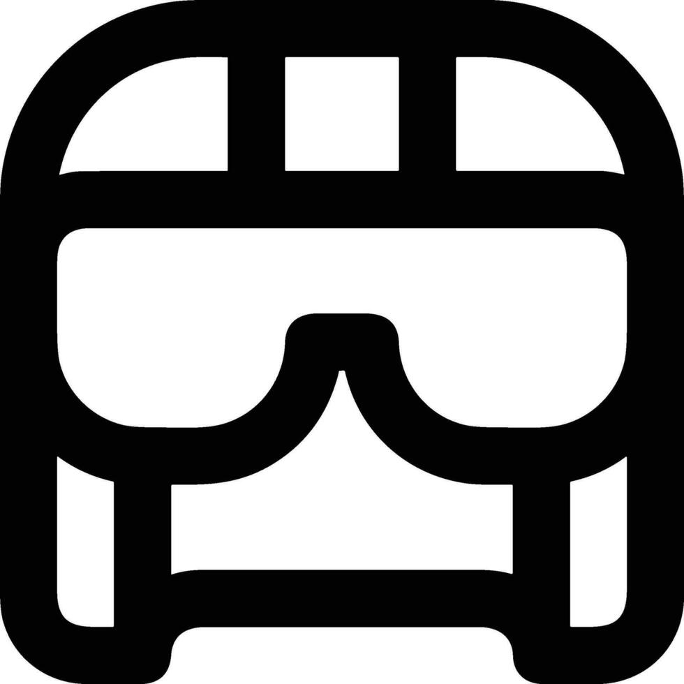 Sicherheit Helm Symbol Symbol Bild Vektor. Illustration von das Kopf Schutz industriell Ingenieur Arbeiter Design Bild vektor