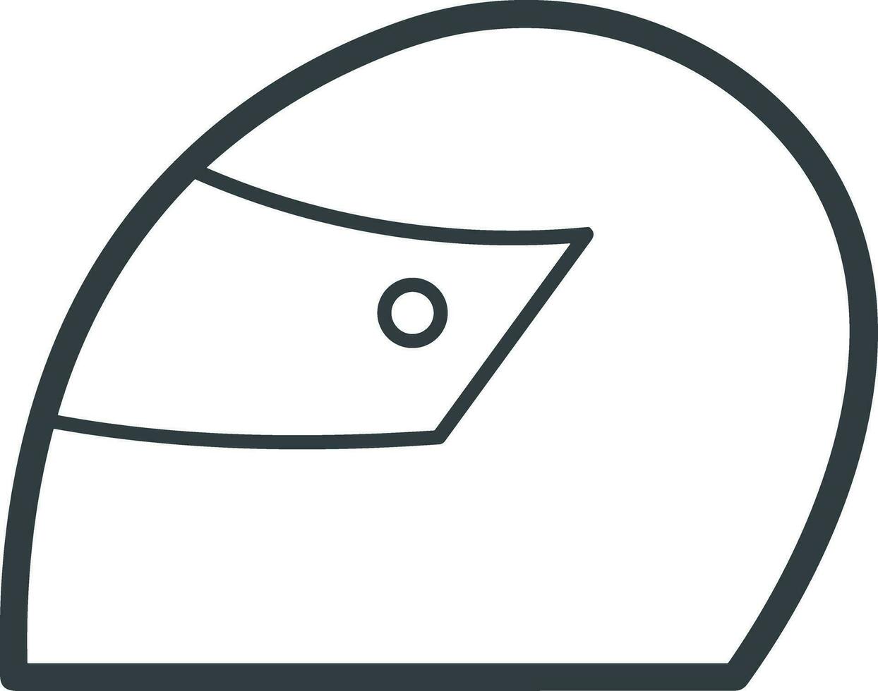 Sicherheit Helm Symbol Symbol Bild Vektor. Illustration von das Kopf Schutz industriell Ingenieur Arbeiter Design Bild vektor