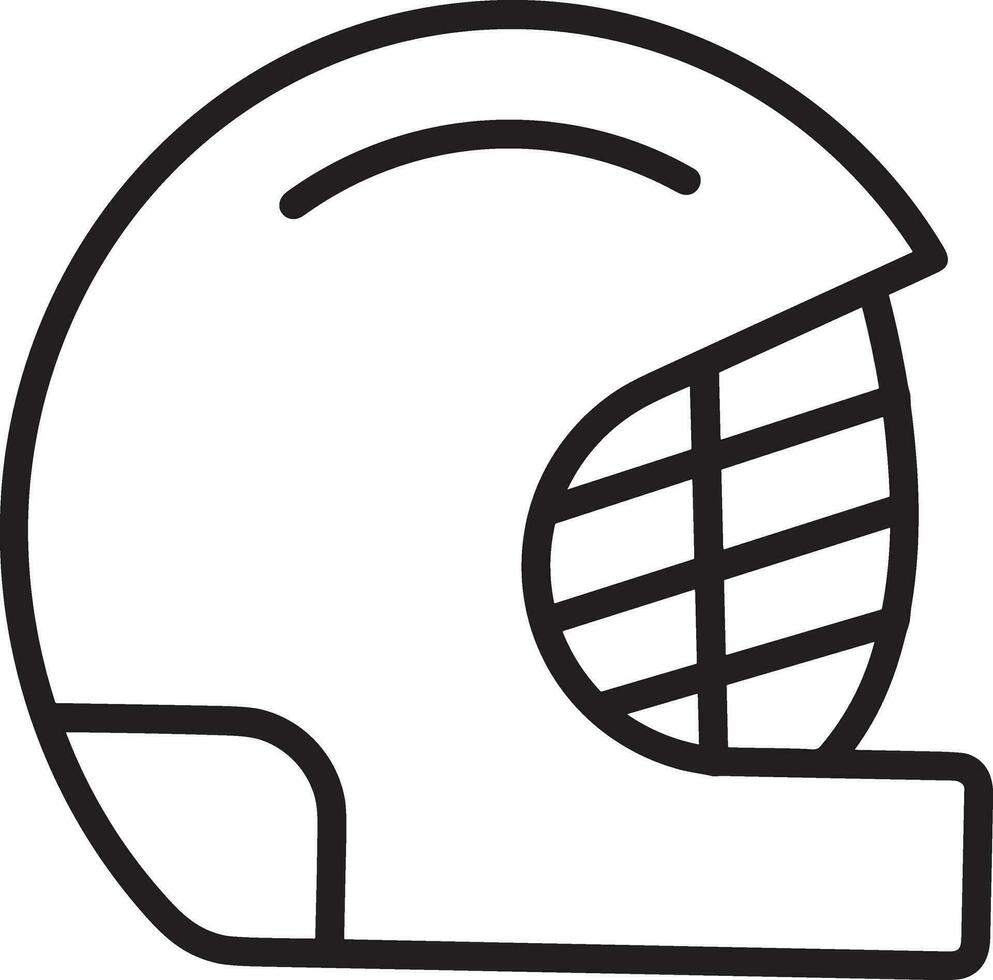 Sicherheit Helm Symbol Symbol Bild Vektor. Illustration von das Kopf Schutz industriell Ingenieur Arbeiter Design Bild vektor