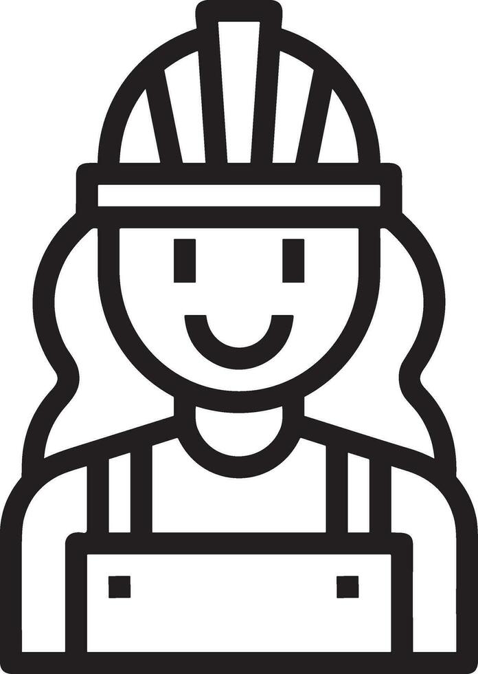 Sicherheit Helm Symbol Symbol Bild Vektor. Illustration von das Kopf Schutz industriell Ingenieur Arbeiter Design Bild vektor