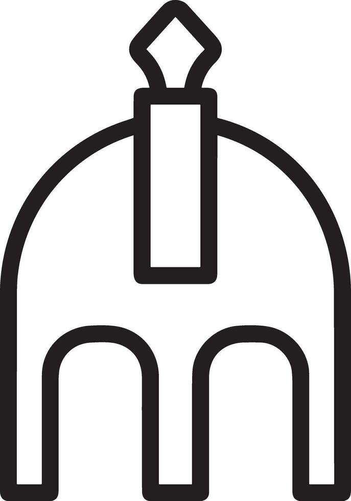 säkerhet hjälm ikon symbol bild vektor. illustration av de huvud beskyddare industriell ingenjör arbetstagare design bild vektor