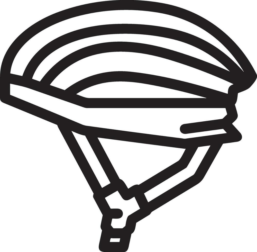 Sicherheit Helm Symbol Symbol Bild Vektor. Illustration von das Kopf Schutz industriell Ingenieur Arbeiter Design Bild vektor