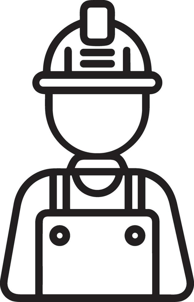 säkerhet hjälm ikon symbol bild vektor. illustration av de huvud beskyddare industriell ingenjör arbetstagare design bild vektor