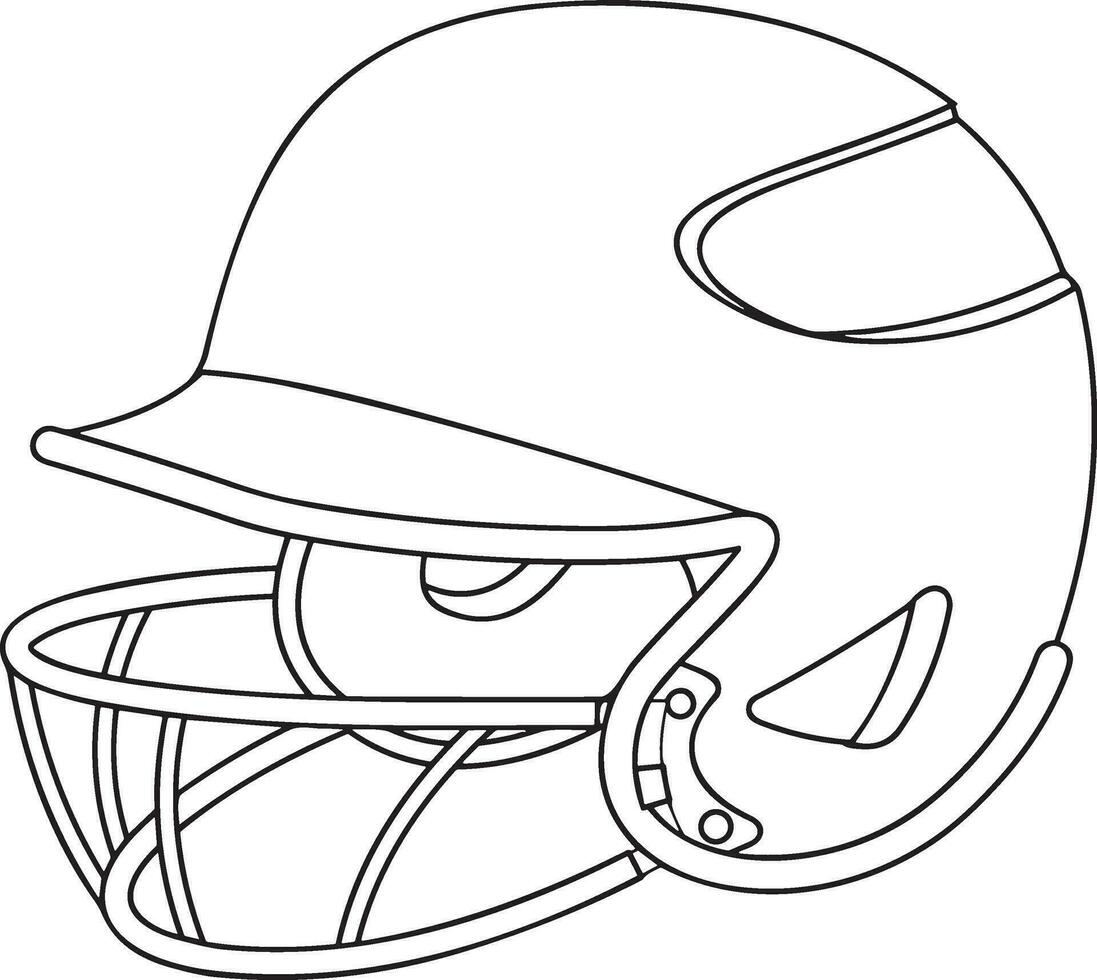 Sicherheit Helm Symbol Symbol Bild Vektor. Illustration von das Kopf Schutz industriell Ingenieur Arbeiter Design Bild vektor