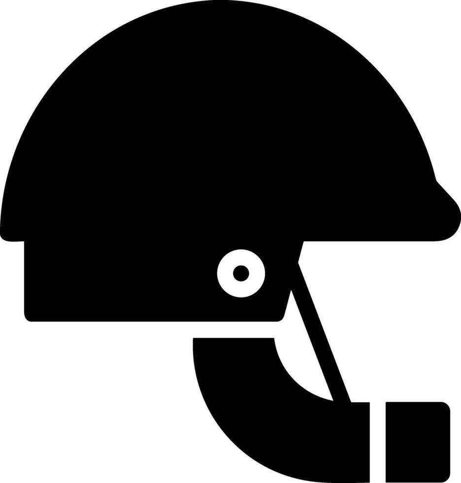 Sicherheit Helm Symbol Symbol Bild Vektor. Illustration von das Kopf Schutz industriell Ingenieur Arbeiter Design Bild vektor