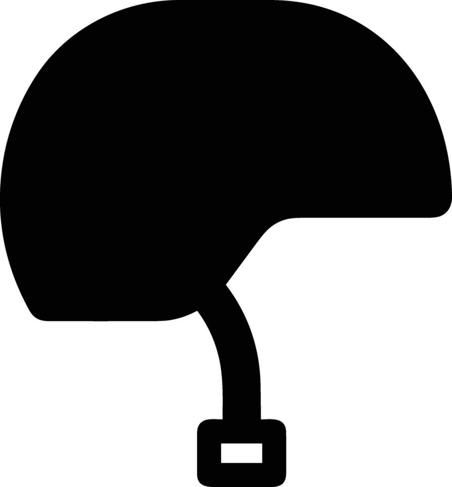 Sicherheit Helm Symbol Symbol Bild Vektor. Illustration von das Kopf Schutz industriell Ingenieur Arbeiter Design Bild vektor