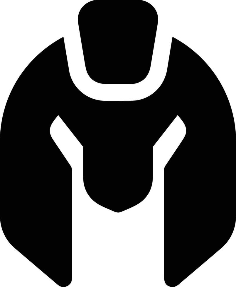 Sicherheit Helm Symbol Symbol Bild Vektor. Illustration von das Kopf Schutz industriell Ingenieur Arbeiter Design Bild vektor